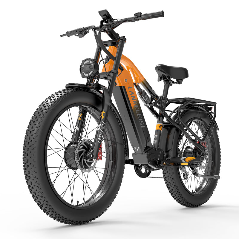 LANKELEISI MG800Max 2000W Doppelmotor 26″ Fat Tires All Terrain Elektrofahrrad