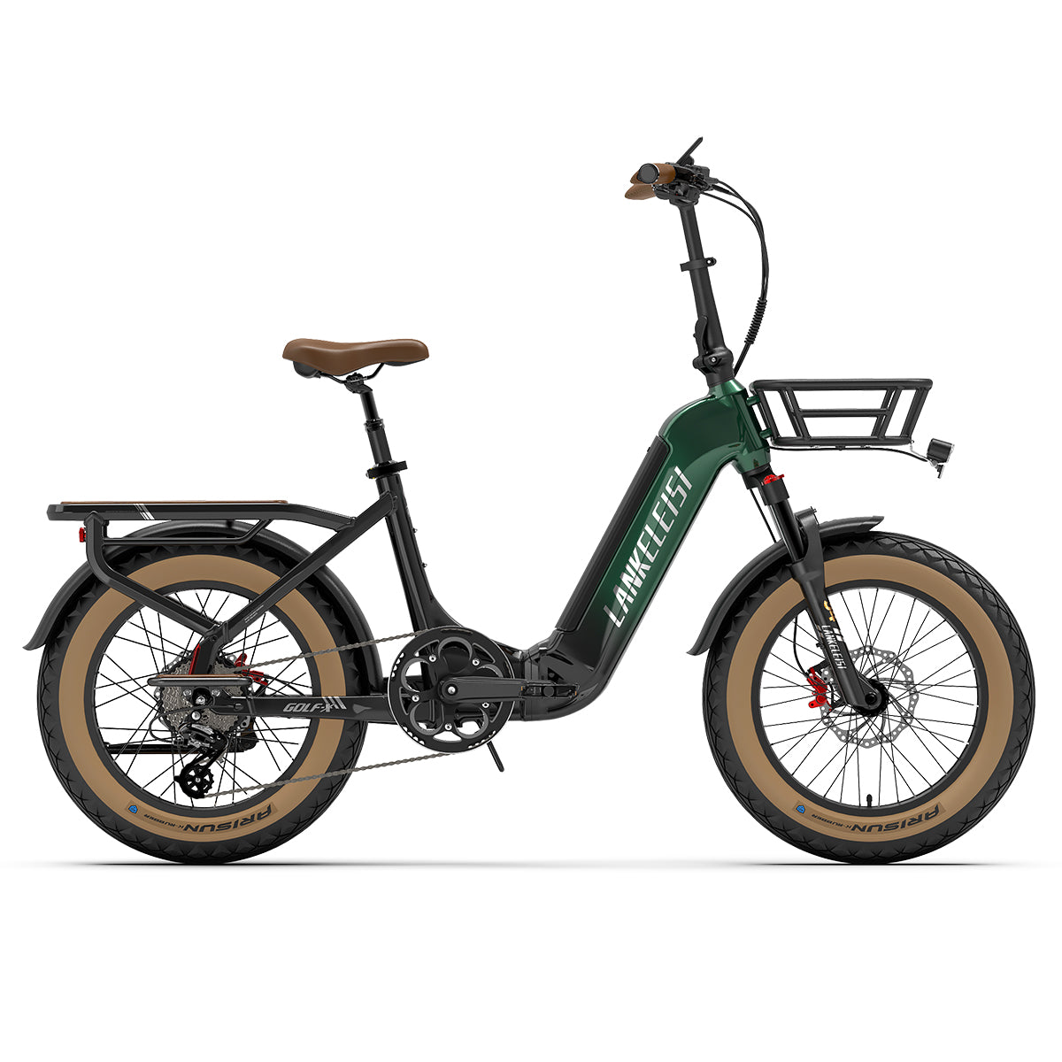 【Prévente】LANKELEISI GOLF-X 960Wh Vélo électrique pliable de ville