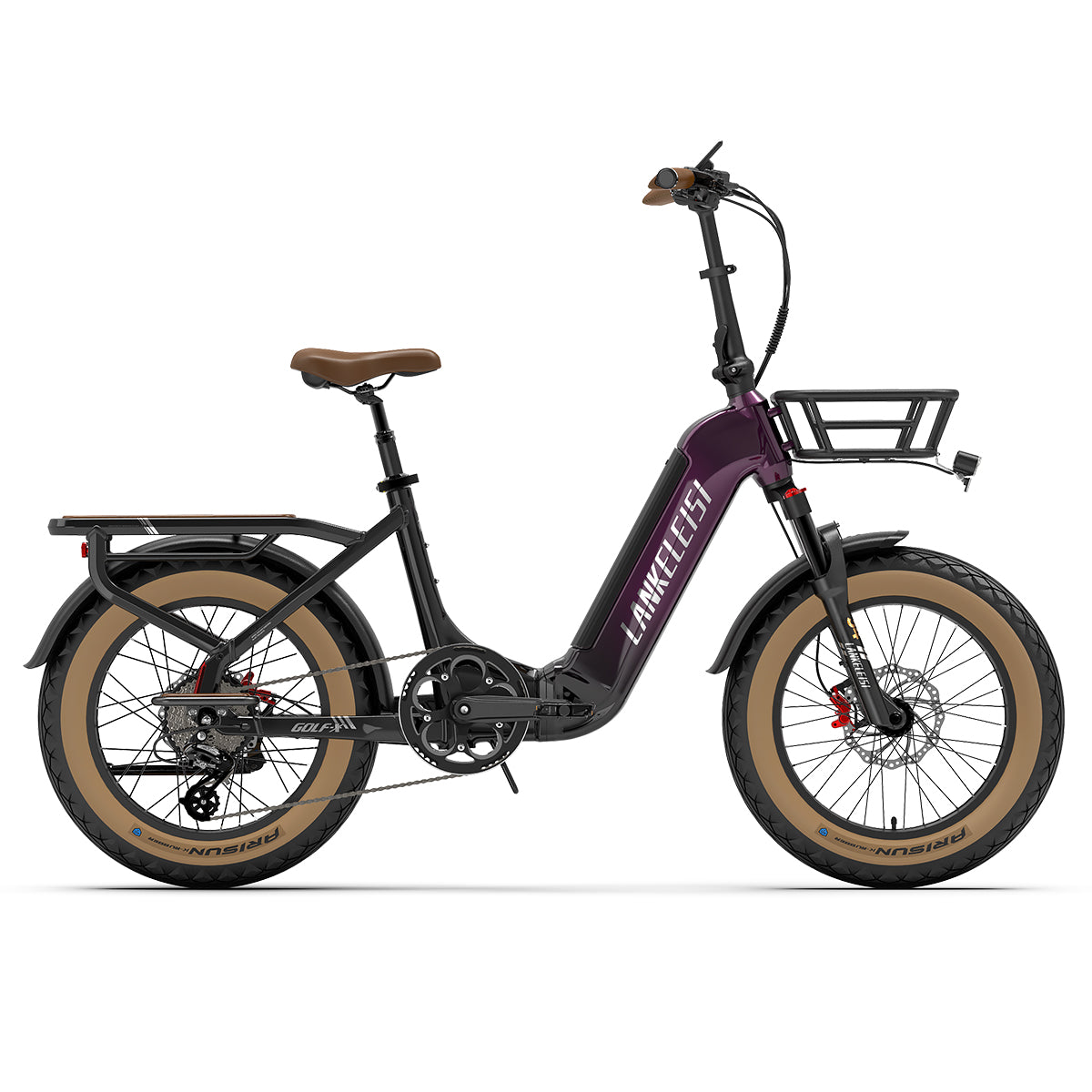 【Pre-sale】LANKELEISI GOLF-X 960Wh Step-Thru Foldable City Electric Bike