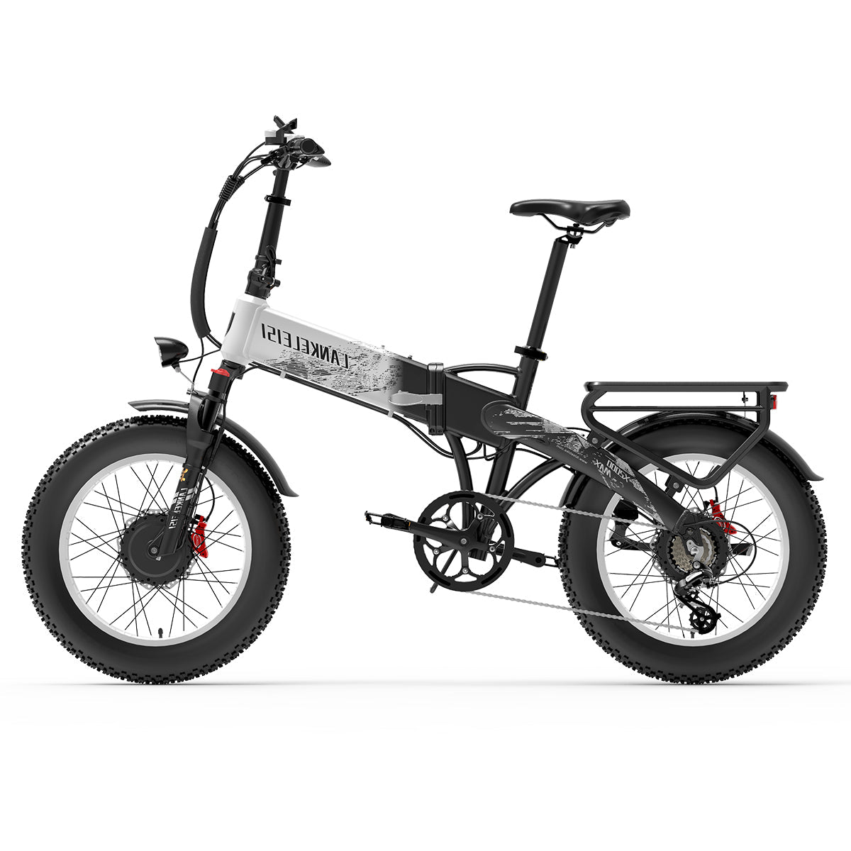 LANKELEISI X2000 MAX 2000W Dual Motor Foldable E-Bike