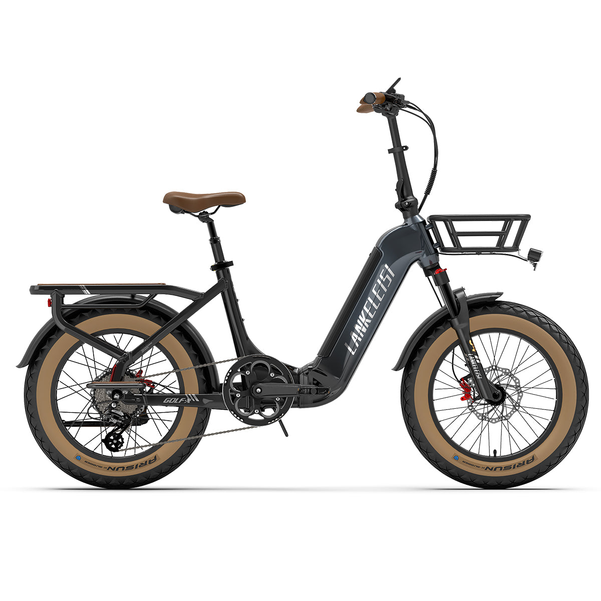 【Vorverkauf】LANKELEISI GOLF-X 960Wh Step-Thru faltbares City-Elektrofahrrad