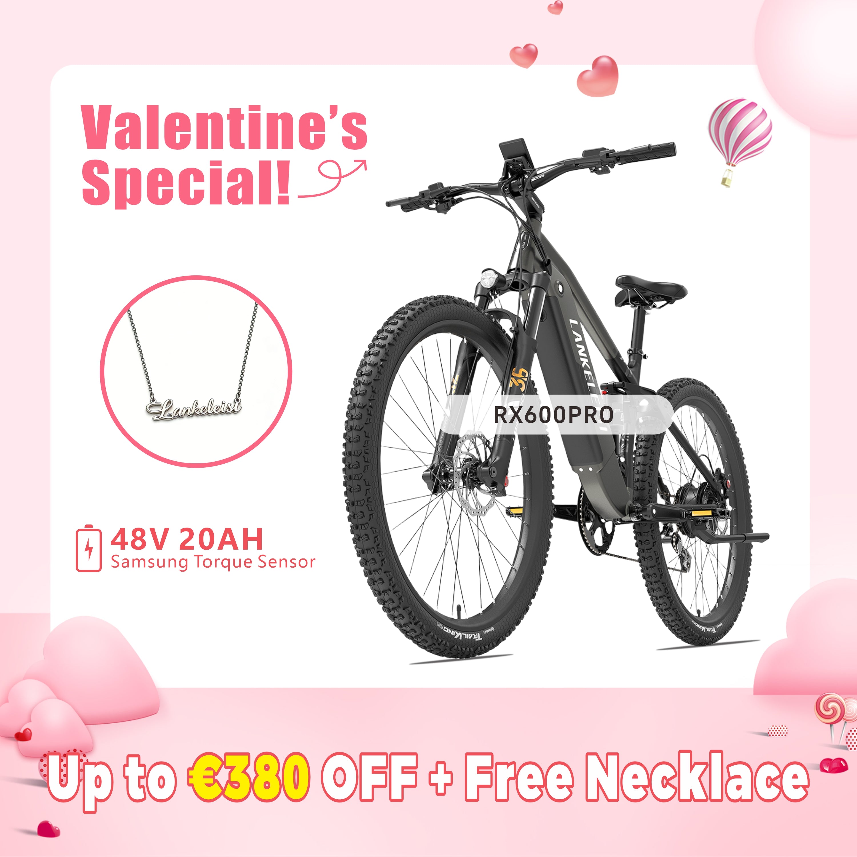 LANKELEISI GT800 Mountainbike (Neu eingetroffen)