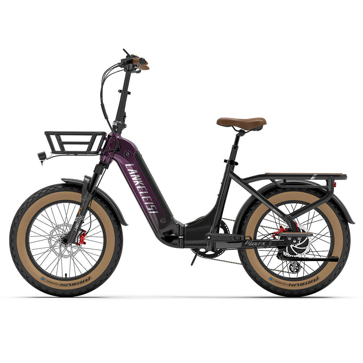 【Pre-sale】LANKELEISI GOLF-X 960Wh Step-Thru Foldable City Electric Bike