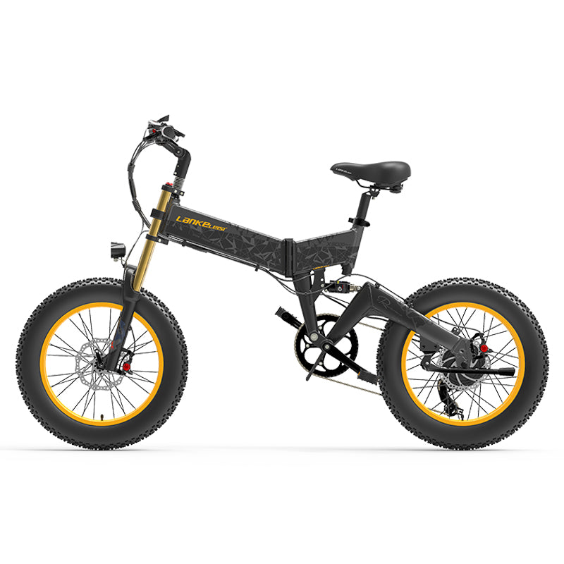 LANKELEISI X3000Plus-UP Schnee-E-Bike mit dicken Reifen