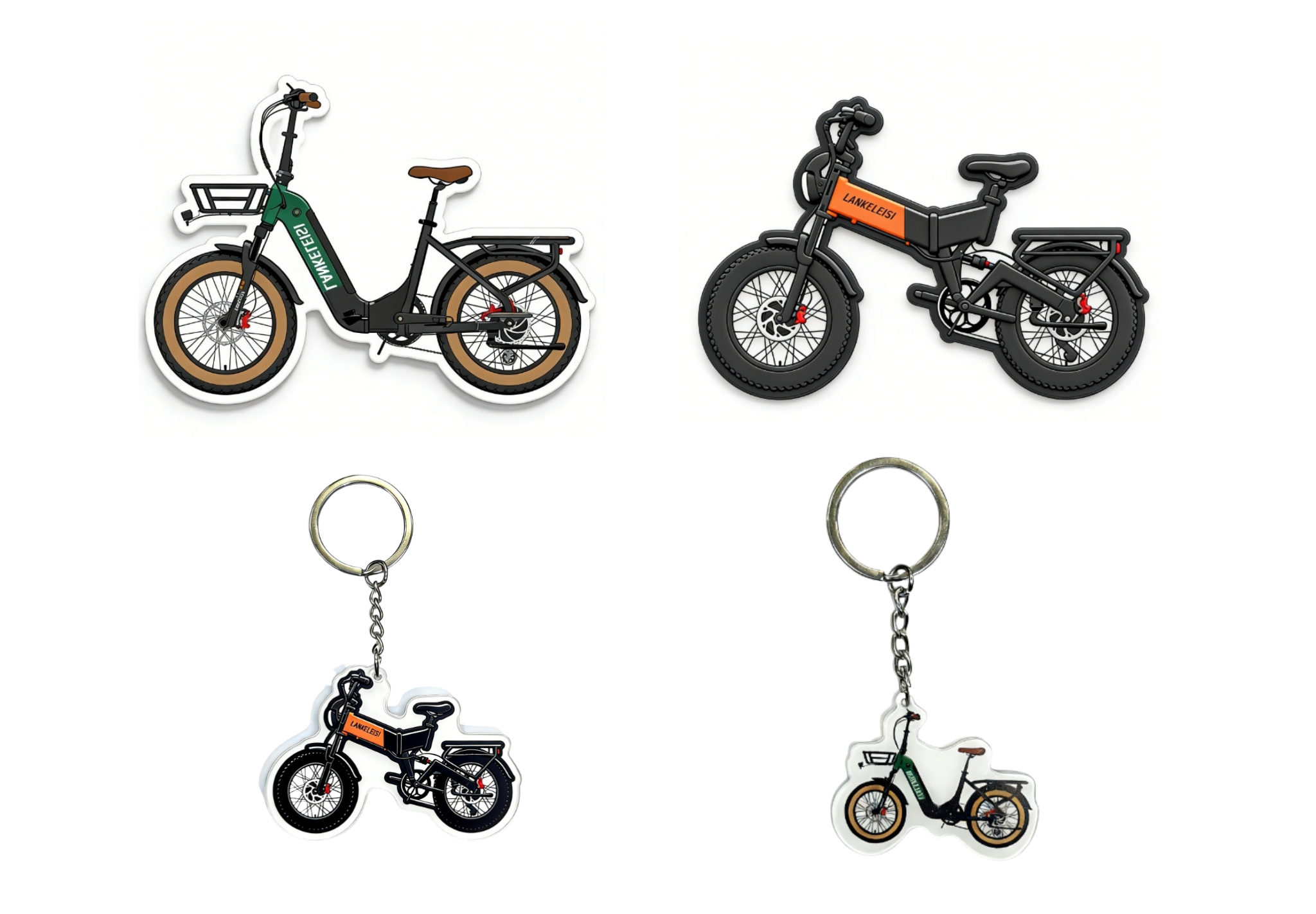 LANKELEISI GOLF-X & X3000MAX refrigerator magnet & keychain