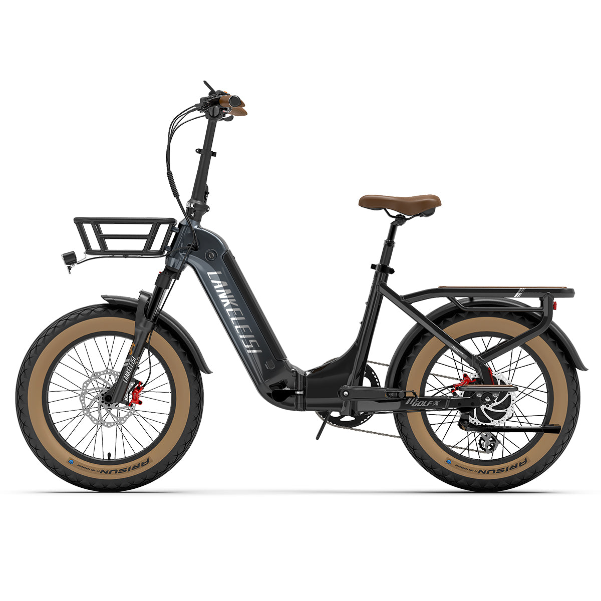 【Pre-sale】LANKELEISI GOLF-X 960Wh Step-Thru Foldable City Electric Bike