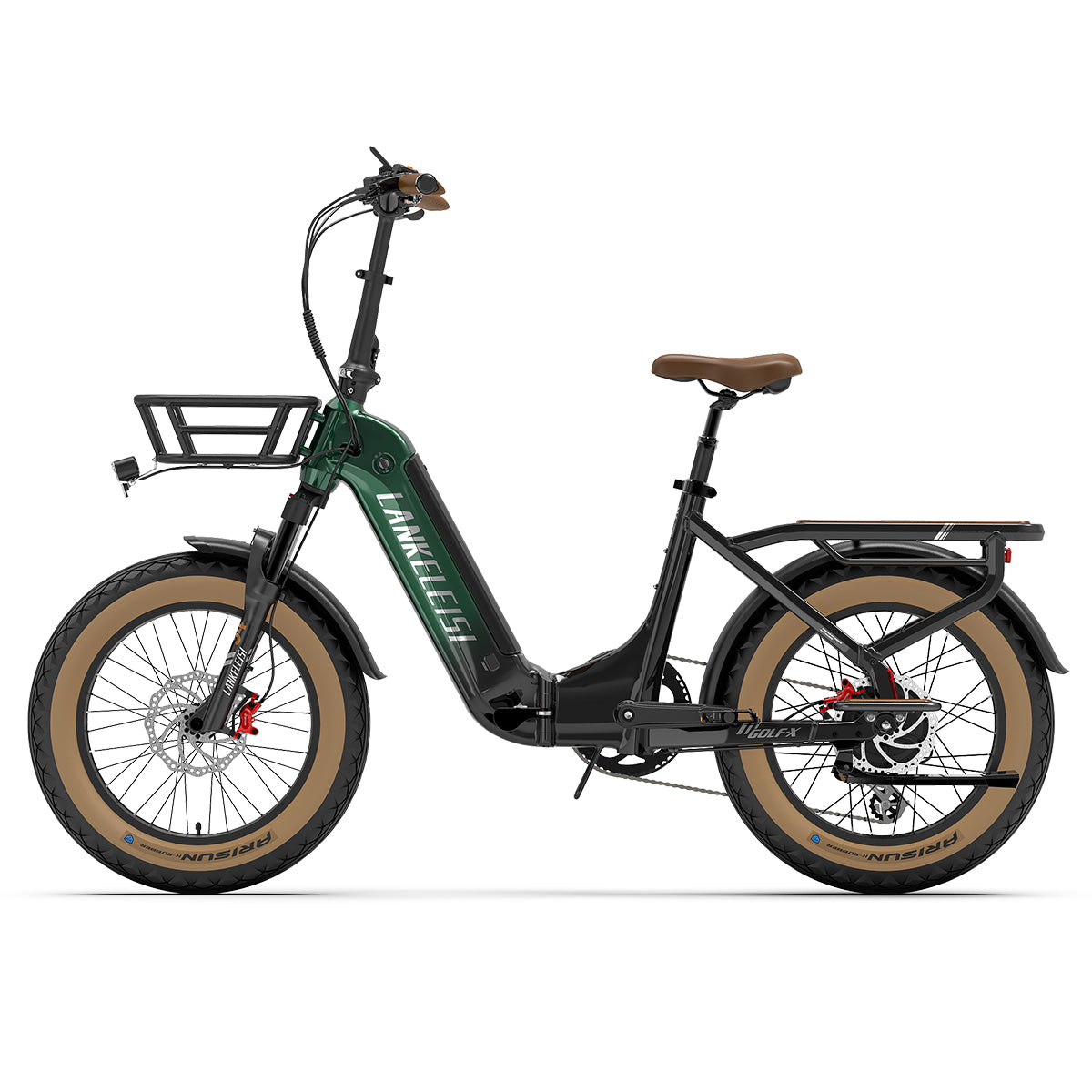【Pre-sale】LANKELEISI GOLF-X 960Wh Step-Thru Foldable City Electric Bike