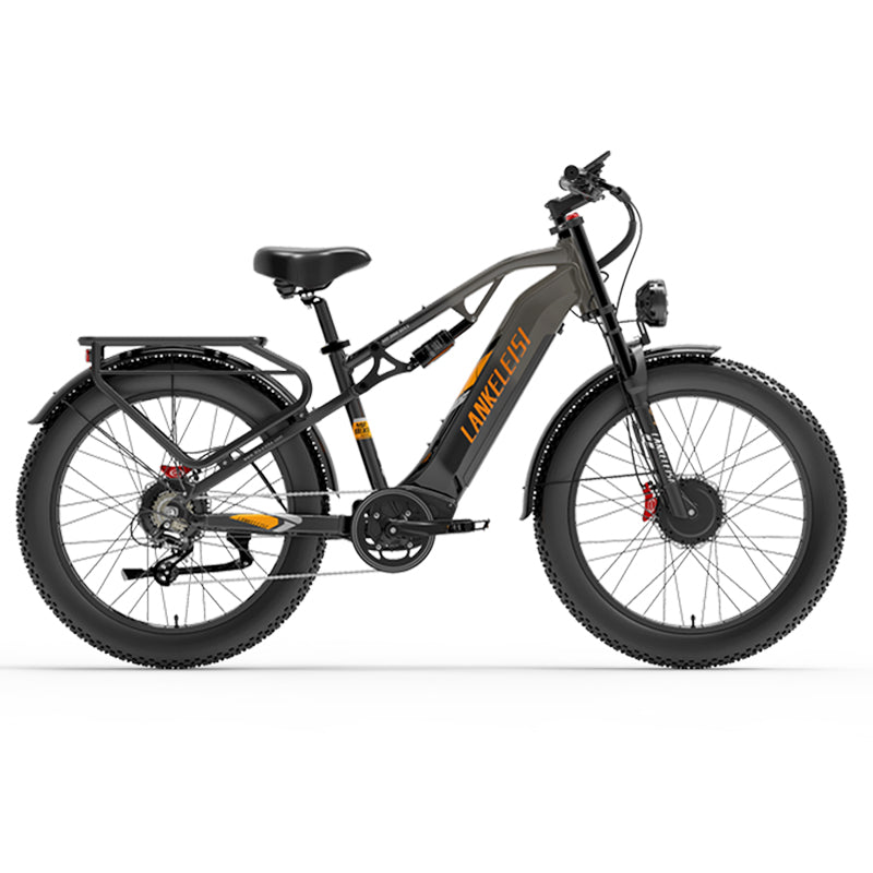 LANKELEISI MG800Max 2000W Doppelmotor 26″ Fat Tires All Terrain Elektrofahrrad