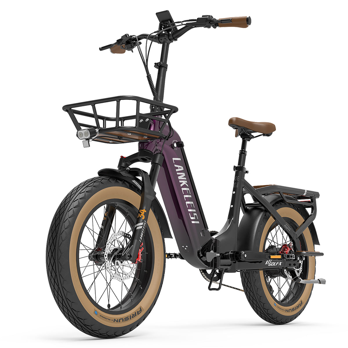 【Vorverkauf】LANKELEISI GOLF-X 960Wh Step-Thru faltbares City-Elektrofahrrad