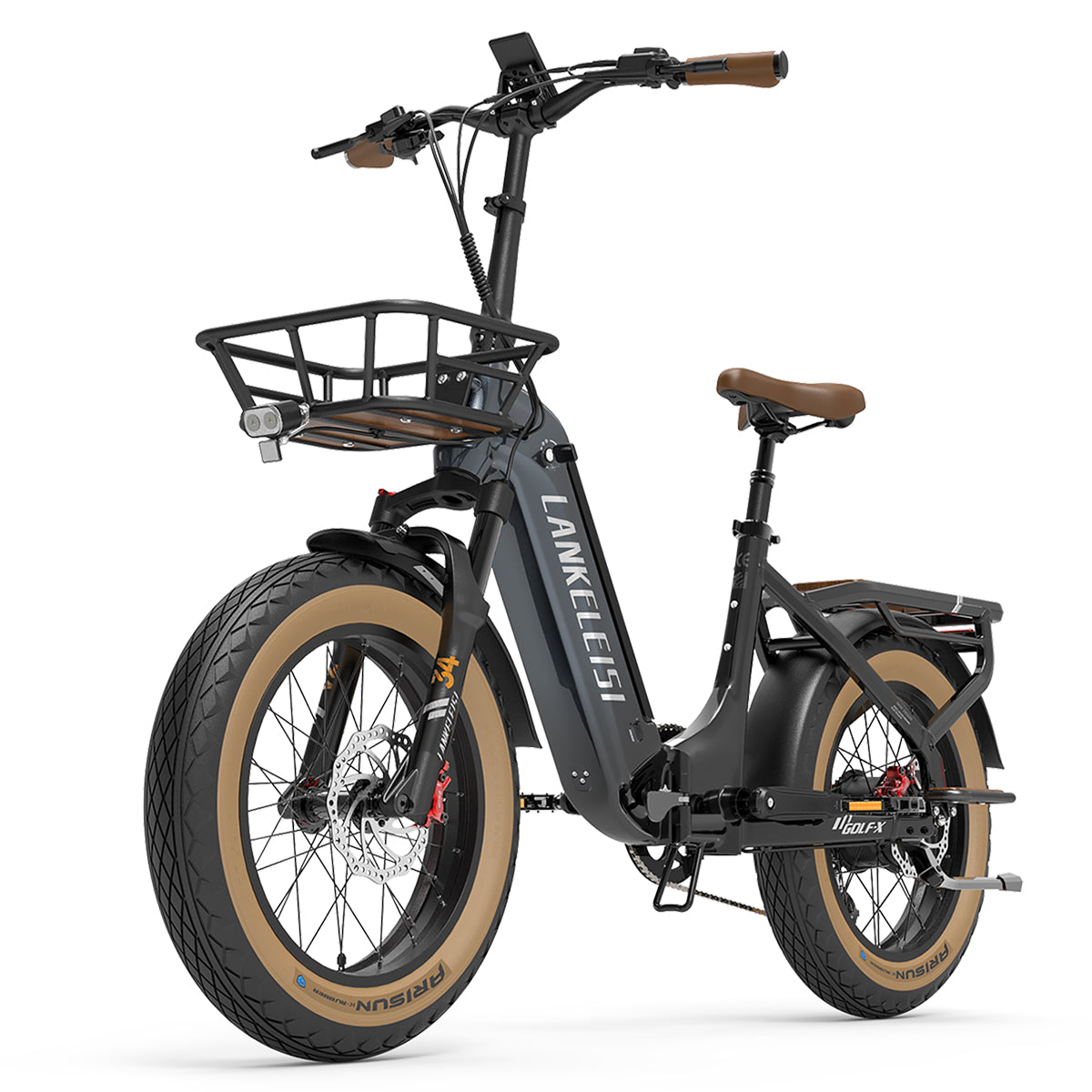 【Vorverkauf】LANKELEISI GOLF-X 960Wh Step-Thru faltbares City-Elektrofahrrad