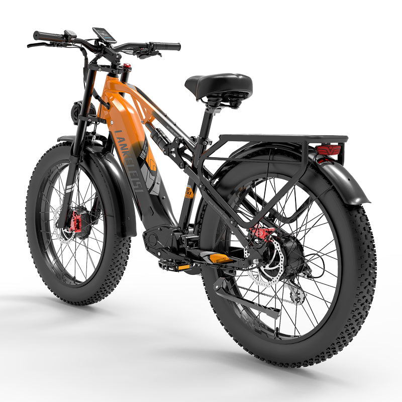 LANKELEISI MG800Max 2000W Doppelmotor 26″ Fat Tires All Terrain Elektrofahrrad