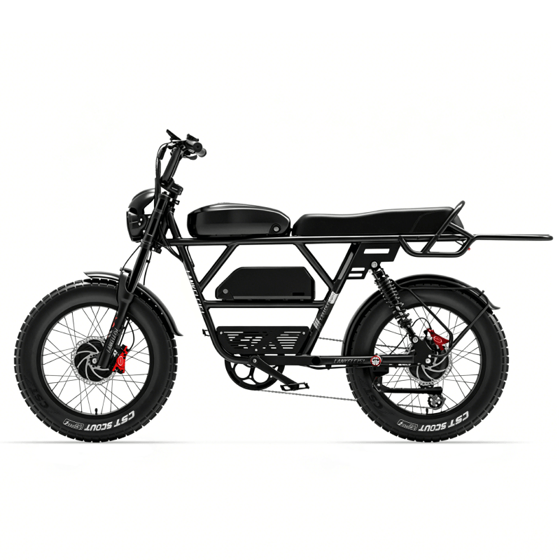 【Pre-sale】LANKELEISI X-Black Knight 2000W Dual Motor Maximum range 280KM