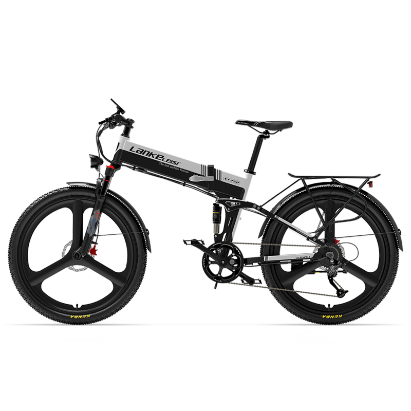 LANKELEISI XT750 Sports Electric Folding Bike