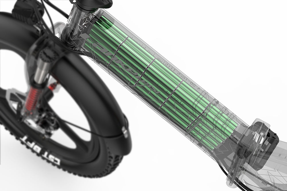 Lithiumbatterie / Li-Ionen-Batterie speziell für LANKELEISI Elektrofahrrad
