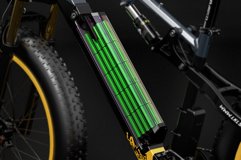 Lithiumbatterie / Li-Ionen-Batterie speziell für LANKELEISI Elektrofahrrad