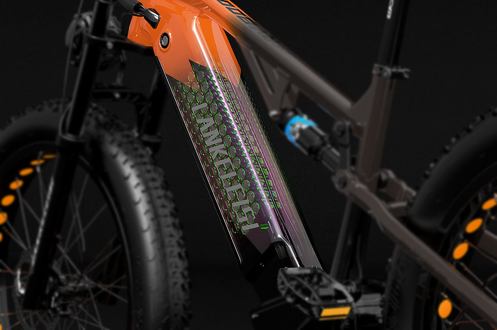 Lithiumbatterie / Li-Ionen-Batterie speziell für LANKELEISI Elektrofahrrad