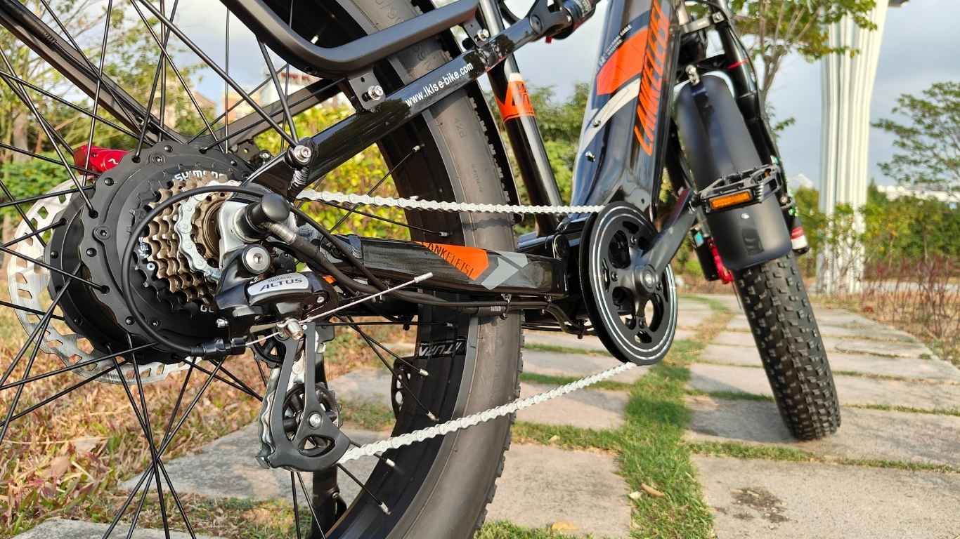 How do you clean a bike chain?