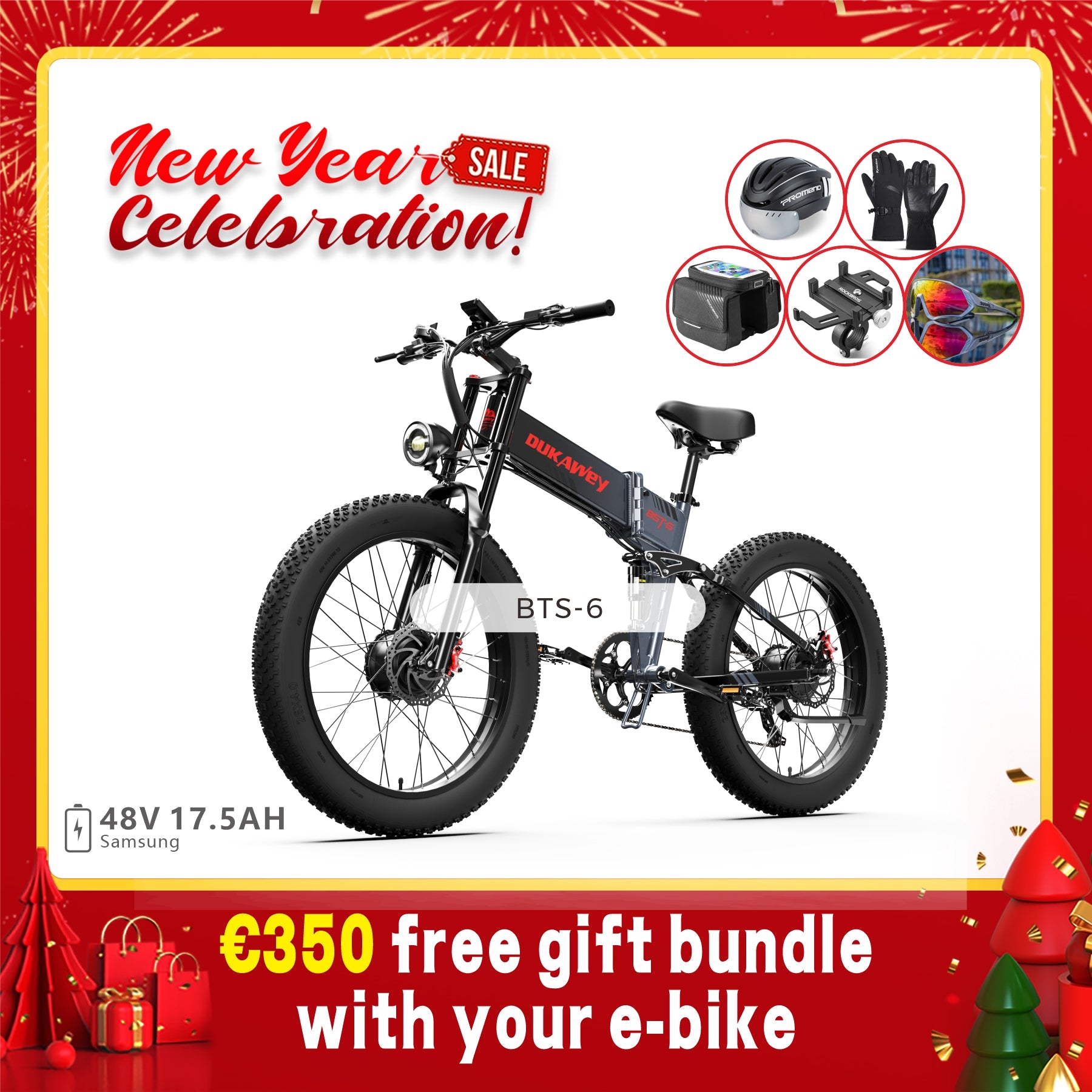 Elektrické kolo DUKAWEY BST-6