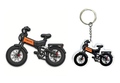 LANKELEISI GOLF-X & X3000MAX refrigerator magnet and keychain with black and silver design, featuring brand logo and metallic accents.