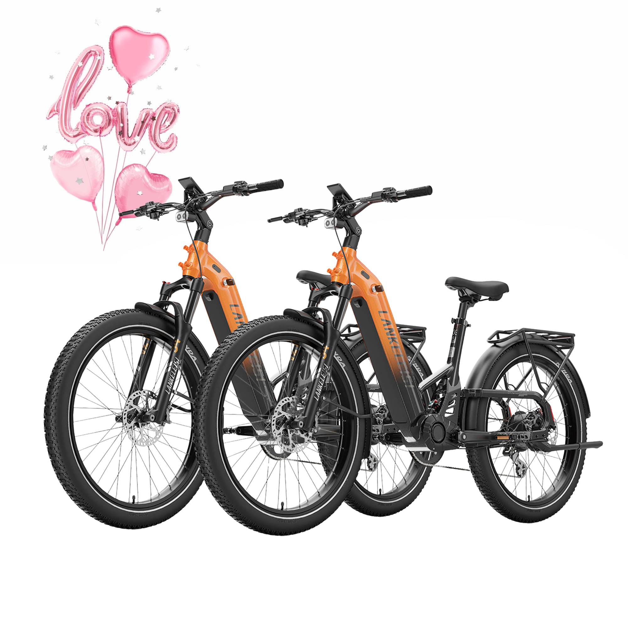 LANKELEISI KETT-8 urban electric bike with bundle, featuring sleek frame, ergonomic handlebars, and battery pack for city commuting