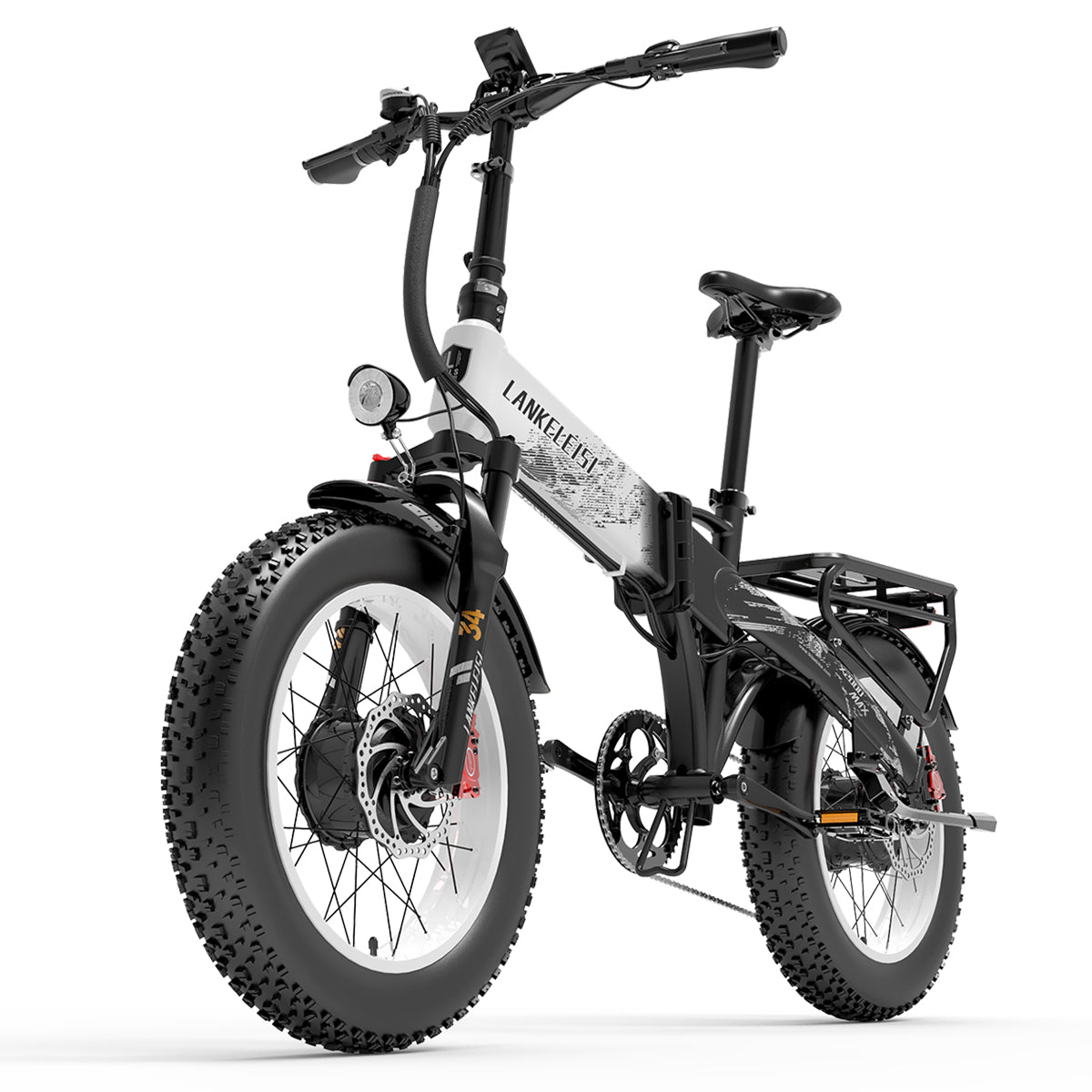 LANKELEISI X2000 MAX 2000W Dual Motor Foldable E-Bike(New Arrivals)