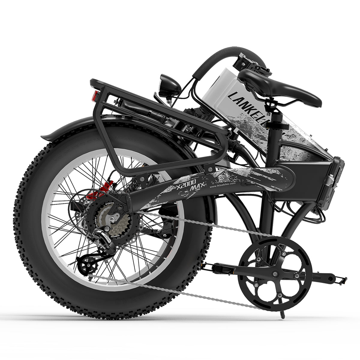 LANKELEISI X2000 MAX 2000W Dual Motor Foldable E-Bike(New Arrivals)