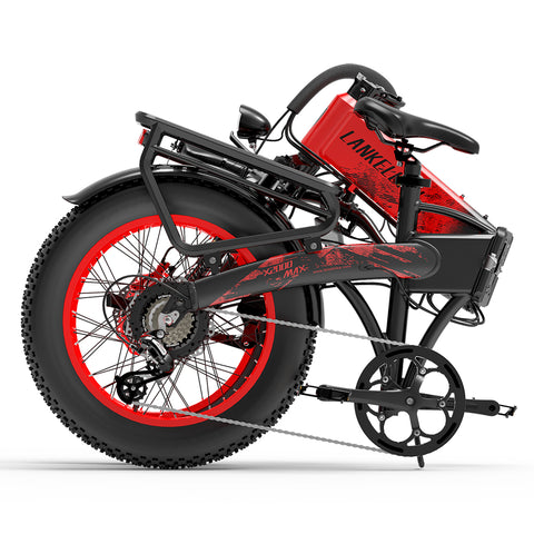 【Pre-Sale】 LANKELEISI X2000 MAX 2000W Dual Motor Foldable E-Bike(New Arrivals)