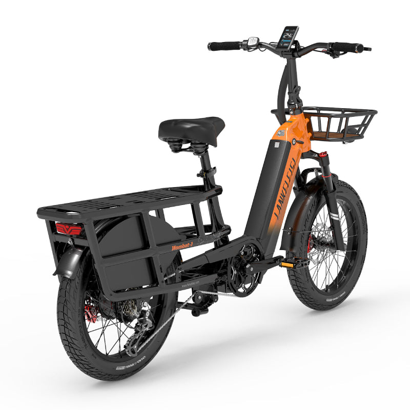 LANKELEISI Wombat-1 1000W Long Range Cargo Electric Bike