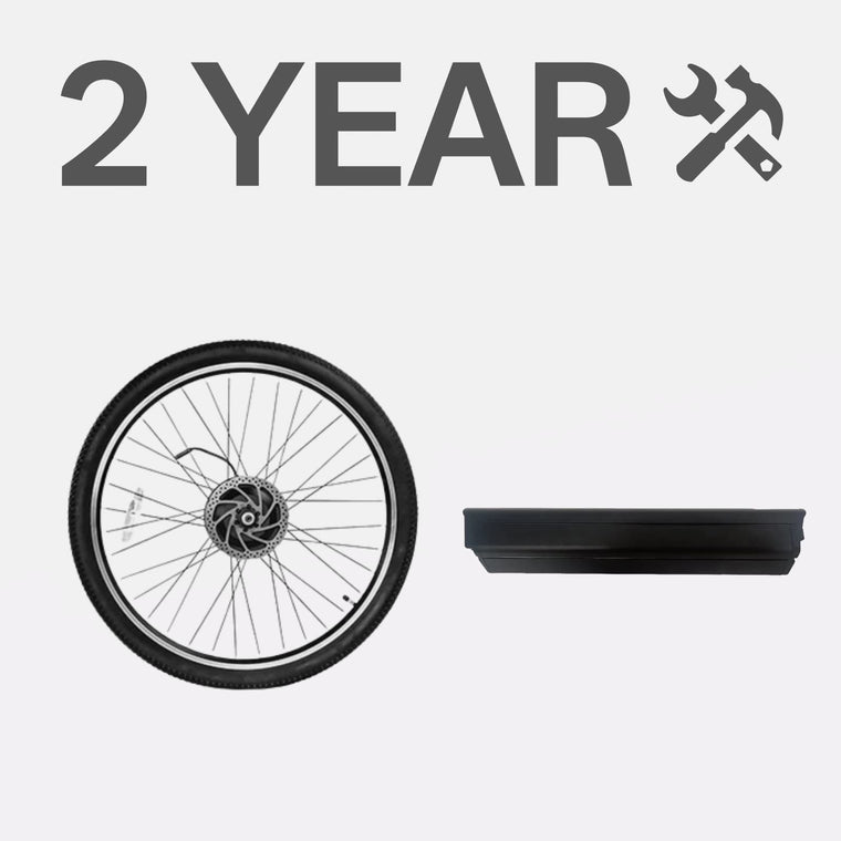 2 Jahre erweiterter Batterie- und Motor-Serviceplan
