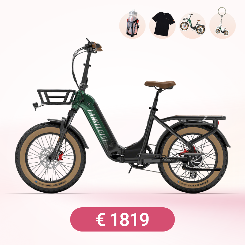 【Prévente】LANKELEISI GOLF-X 960Wh Vélo électrique pliable de ville
