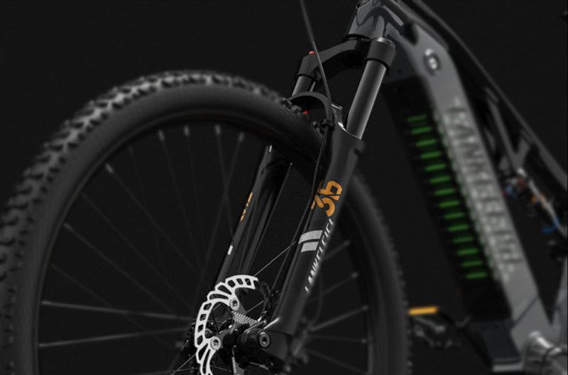 Four-link suspension soft-tail system