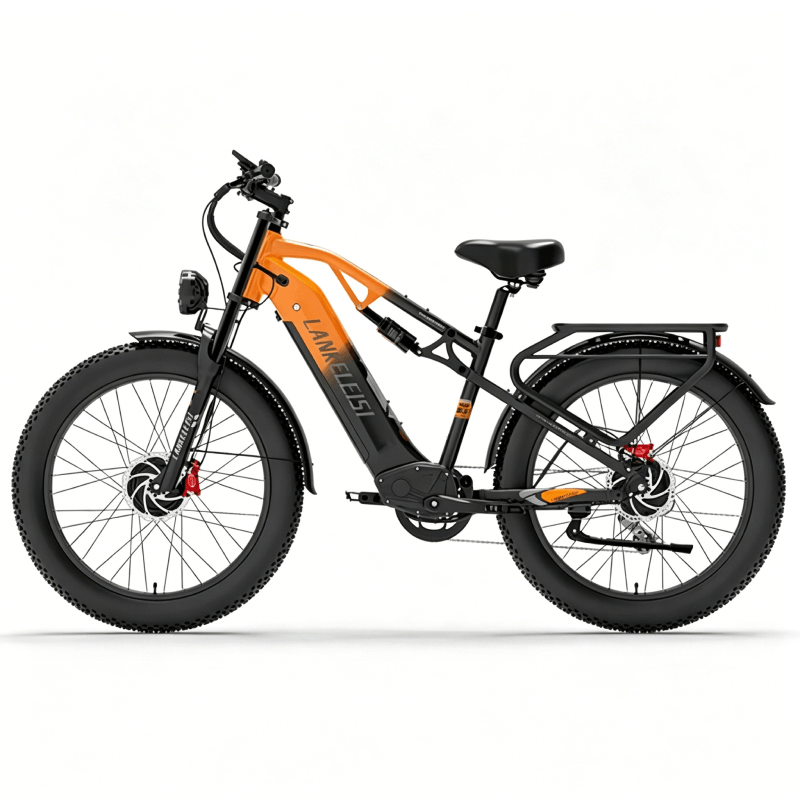 自転車 LANKELEISI 折りたたみ電動自転車 ジャンク
