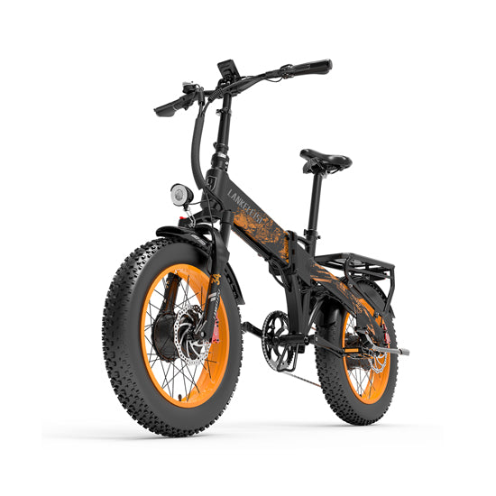 【Przedsprzedaż】 Składany rower elektryczny LANKELEISI X2000 MAX 2000 W z podwójnym silnikiem (nowości)