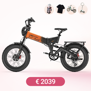 LANKELEISI X3000 MAX 2000W Dual Motor Foldable Electric Mountain Bike