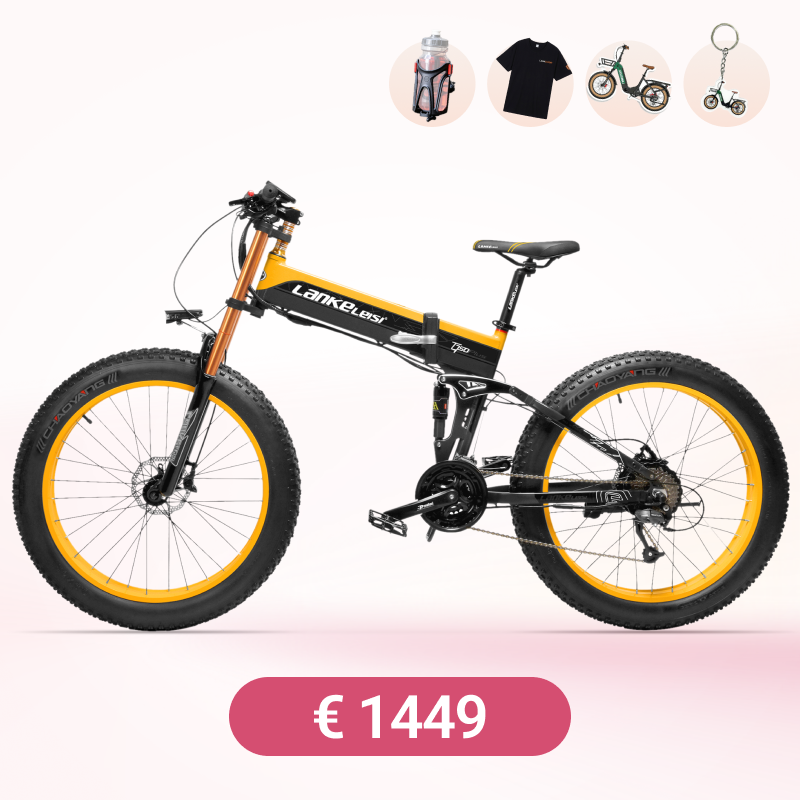 【Prévente】Vélo électrique pliant LANKELEISI XT750 Sports (nouveauté décembre 2023)