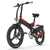 Bicicletă electrică de oraș pliabilă Lankeleisi G650 Roșu