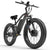 Lankeleisi Mg740 Plus Bicicleta eléctrica todoterreno con motor dual delantero y trasero