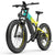 Lankeleisi Rv800 Plus Elektro-Mountainbike mit Bafang-Motor, grünes E-Bike