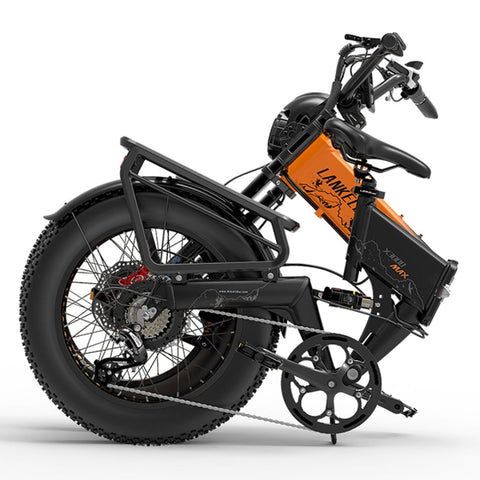 Lankeleisi X3000 Max 2000W Bicicleta de montanha elétrica dobrável com motor duplo (recém-chegados) Ebike