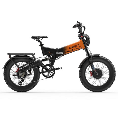 Lankeleisi X3000 Max 2000W Bicicleta de montaña eléctrica plegable de doble motor (Novedades) Ebike