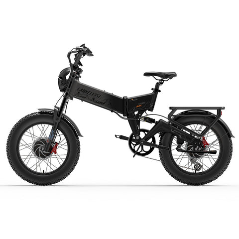Lankeleisi X3000 最大 2000W デュアルモーター折りたたみ電動マウンテンバイク (新入荷) 電動自転車
