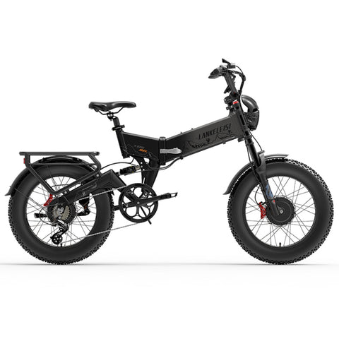 Lankeleisi X3000 Max 2000W Bicicleta de montanha elétrica dobrável com motor duplo (recém-chegados) Ebike