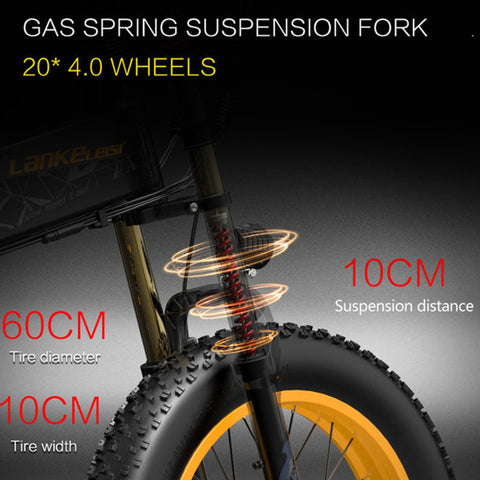 Lankeleisi X3000Plus-Up Fat Tire Snow E-Bike
