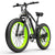 Lankeleisi Xc4000 Elektryczny rower górski z grubymi oponami, zielony
