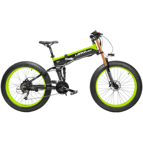 Lankeleisi Xt750 Plus Big Fork Fat Tire bicicleta de montaña eléctrica