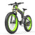 Lankeleisi Xt750 Plus Elektryczny rower górski z grubym widelcem, zielony