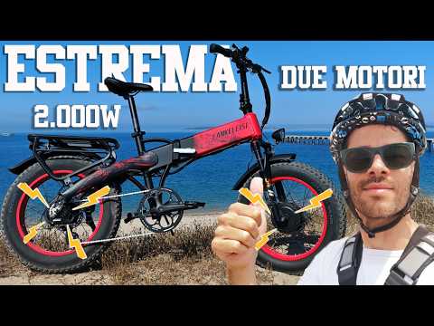 The most powerful 2000W off-road electric bike: Lankeleisi X2000 Max