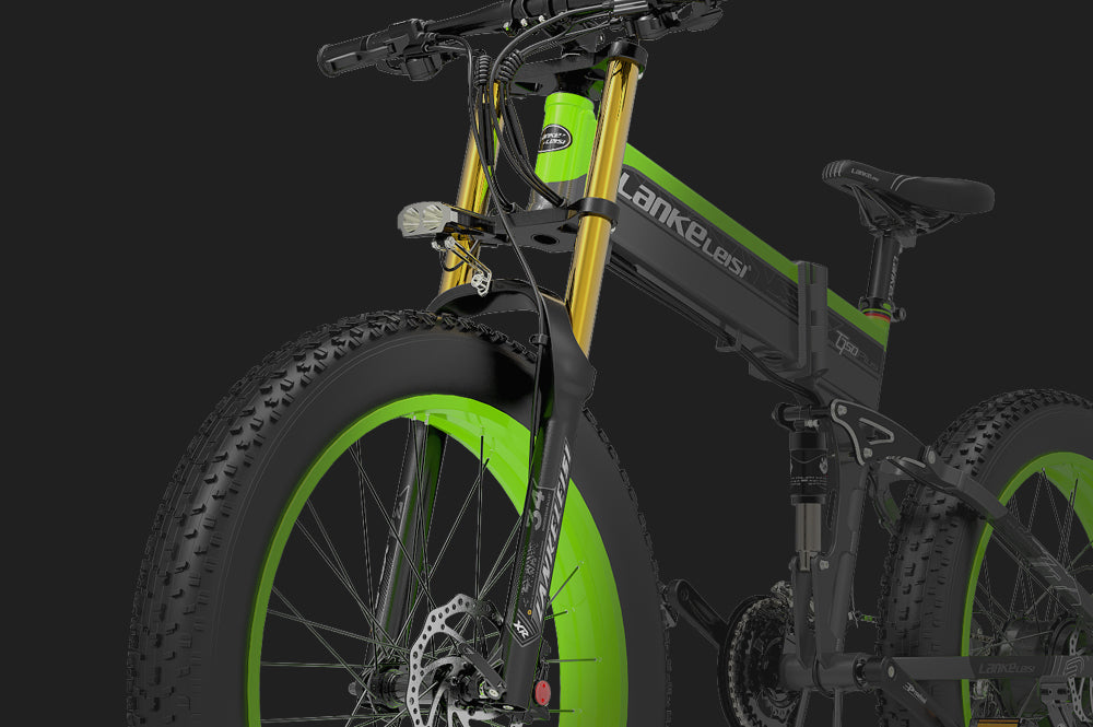 Stoßdämpfer der Vordergabel for LANKELEISI Elektrofahrrad