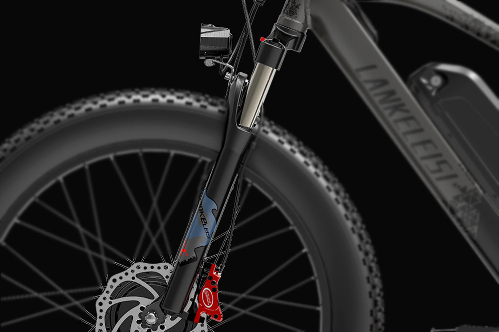 Stoßdämpfer der Vordergabel for LANKELEISI Elektrofahrrad