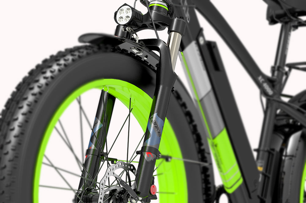 Stoßdämpfer der Vordergabel for LANKELEISI Elektrofahrrad